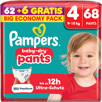 Baby Pants Gr. 4 (9-15 kg) Big Economy Pack, 68 St