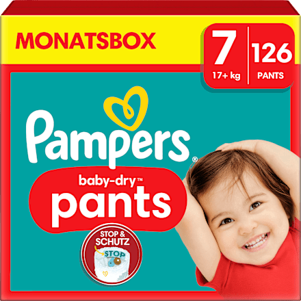 Baby Pants Gr. 7 Extra Large (15+ kg) Monatsbox, 126 St
