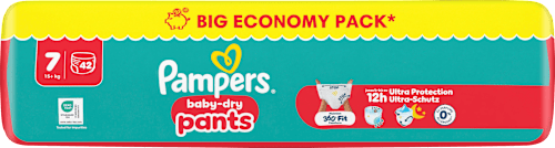 Baby Pants Gr. 7 XL (15+ kg) Big Pack, 42 St