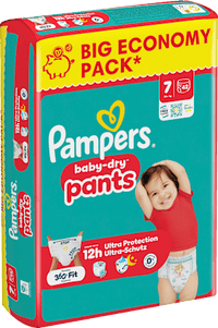Baby Pants Gr. 7 XL (15+ kg) Big Pack, 42 St