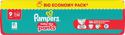 Baby Pants Gr. 9 XL (19+ kg) Big Pack, 40 St