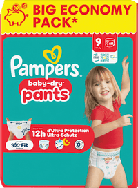 Baby Pants Gr. 9 XL (19+ kg) Big Pack, 40 St