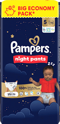 Baby Pants Night Gr. 5 (11-17 kg) Big Pack, 50 St