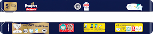 Baby Pants Night Gr. 5 (11-17 kg) Big Pack, 50 St