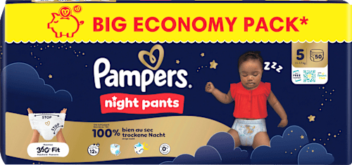 Baby Pants Night Gr. 5 (11-17 kg) Big Pack, 50 St
