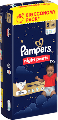 Baby Pants Night Gr. 5 (11-17 kg) Big Pack, 50 St