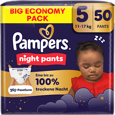 Baby Pants Night Gr. 5 (11-17 kg) Big Pack, 50 St