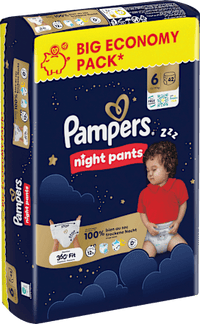 Baby Pants night Gr. 6 (13-19 kg) Big Pack, 42 St