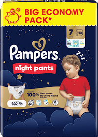 Baby Pants Night Gr. 7 (15+ kg) Big Pack, 38 St