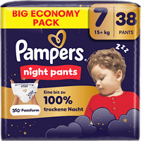 Baby Pants Night Gr. 7 (15+ kg) Big Pack, 38 St