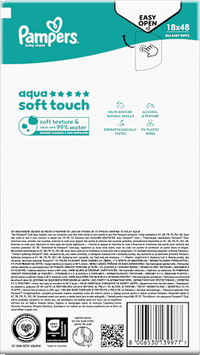 Feuchttücher aqua soft touch (18x48 St), 864 St