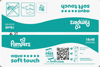 Feuchttücher aqua soft touch (18x48 St), 864 St