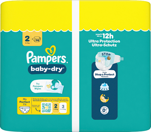Windeln Baby Dry Gr. 2 (4-8 kg) Big Pack, 98 St