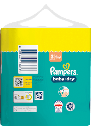 Windeln Baby Dry Gr. 3 (6-10 kg) Big Pack, 84 St