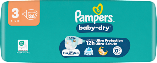 Windeln Baby Dry Gr. 3 (6-10 kg), 36 St