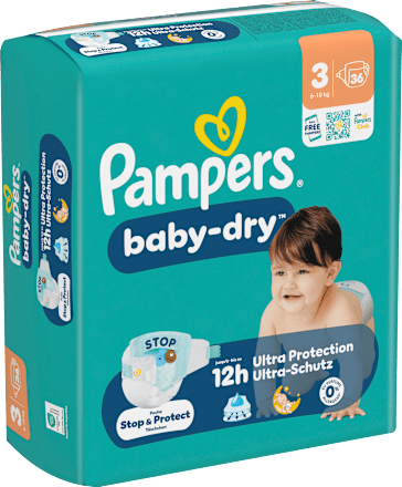 Windeln Baby Dry Gr. 3 (6-10 kg), 36 St