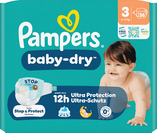 Windeln Baby Dry Gr. 3 (6-10 kg), 36 St