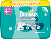 Windeln Baby Dry Gr. 4+ (10-15 kg) Big Pack, 66 St