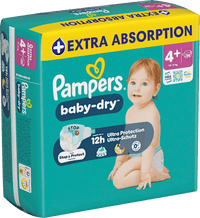 Windeln Baby Dry Gr. 4+ (10-15 kg), 28 St