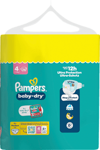 Windeln baby-dry Gr. 4 (9-14 kg) Big Economy Pack, 78 St
