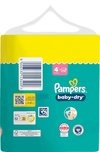 Windeln Baby Dry Gr. 4 (9-14 kg) Big Pack, 72 St