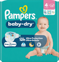 Windeln Baby Dry Gr. 4 (9-14 kg), 31 St