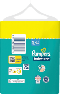 Windeln baby-dry Gr. 5 (11-16 kg) Big Economy Pack, 68 St