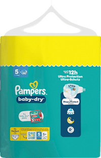 Windeln Baby Dry Gr. 5 (11-16 kg) Big Pack, 62 St
