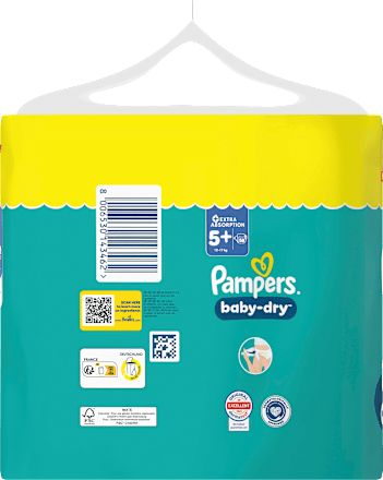 Windeln Baby Dry Gr. 5+ (12-17 kg) Big Pack, 58 St