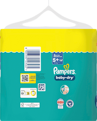 Windeln Baby Dry Gr. 5+ (12-17 kg) Big Pack, 58 St