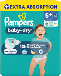 Windeln Baby Dry Gr. 5+ (12-17 kg), 25 St