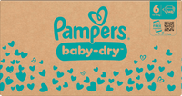 Windeln Baby Dry Gr. 6 Extra Large (13-18 kg) Monatsbox, 148 St