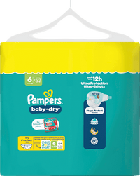 Windeln Baby Dry Gr. 6 XL (13-18 kg) Big Pack, 54 St