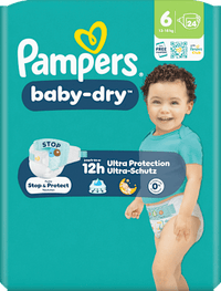 Windeln Baby Dry Gr. 6 XL (13-18 kg), 24 St