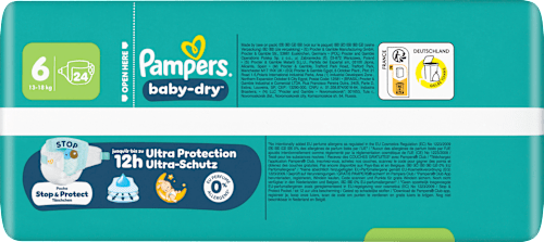 Windeln Baby Dry Gr. 6 XL (13-18 kg), 24 St