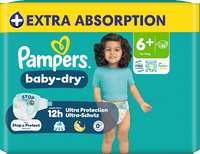 Windeln Baby Dry Gr. 6+ XL (14-19 kg), 22 St