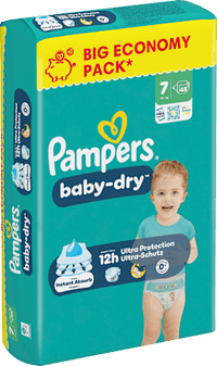 Windeln Baby Dry Gr. 7 XL (15+ kg) Big Pack, 48 St