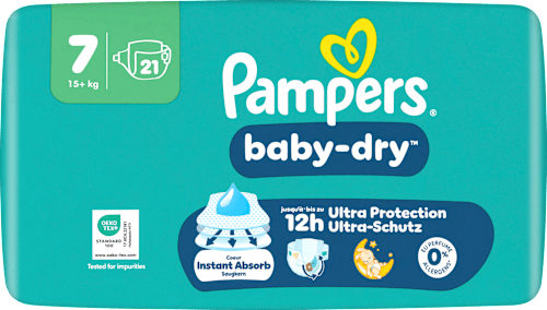 Windeln Baby Dry Gr. 7 XL (15+ kg), 21 St