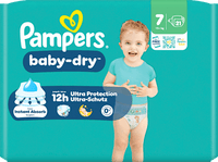 Windeln Baby Dry Gr. 7 XL (15+ kg), 21 St