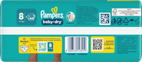 Windeln Baby Dry Gr. 8 XL (17+ kg) Big Pack, 44 St