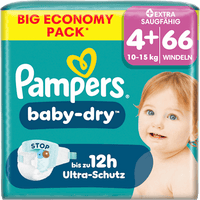 Windeln Gr. 4+ (10-15 kg) Big Pack, 66 St