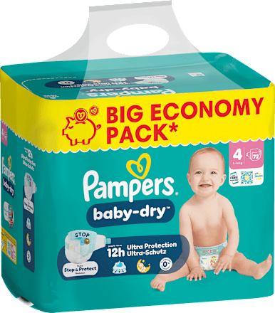Windeln Gr. 4 (9-14 kg) Big Pack, 72 St