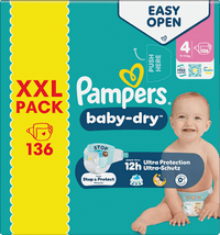 Windeln Gr. 4 (9-14 kg) XXL Pack, 136 St