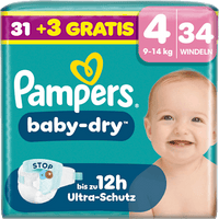 Windeln Gr. 4 (9-14 kg), 34 St