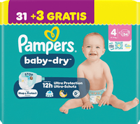 Windeln Gr. 4 (9-14 kg), 34 St