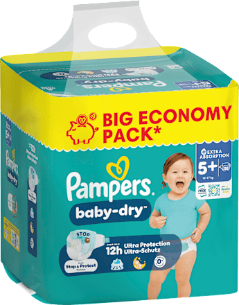 Windeln Gr. 5+ (12-17 kg) Big Pack, 58 St