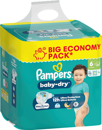 Windeln Gr. 6 XL (13-18 kg) Big Pack, 54 St