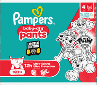 Babybroekjes Baby Dry Maat 4 Maxi (9-15 kg) Limited Edition Paw Patrol, maandelijkse doos, 180 stuks