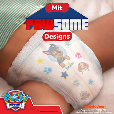 Babybroekjes Baby Dry Maat 4 Maxi (9-15 kg) Limited Edition Paw Patrol, maandelijkse doos, 180 stuks