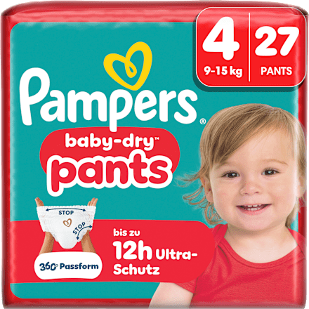 Baby Pants Baby Dry Gr. 4 Maxi (9-15 kg), 27 St